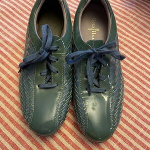Cole Haan Women's Green Woven Sneakers